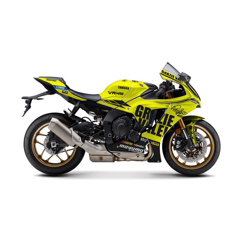 Yamaha YZF-R1 2015-2019 Full Body Decal Kit | Motorcycle Graphics Sticker & Paint Protection Film