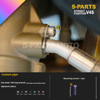 SPARTS Titanium Bolt Kit for Ducati Streetfighter V4S