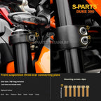 SPARTS Stan KTM DUKE 390 Dedicated · TC4 Titanium Full Motorcycle Bolt Kit