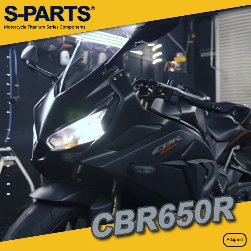 S-parts Titanium Engine Case & Power Protection Bolts Kit for Honda CBR650R