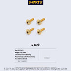 SPARTS TC4 Titanium Bolts for BMW S1000RR  Windshield