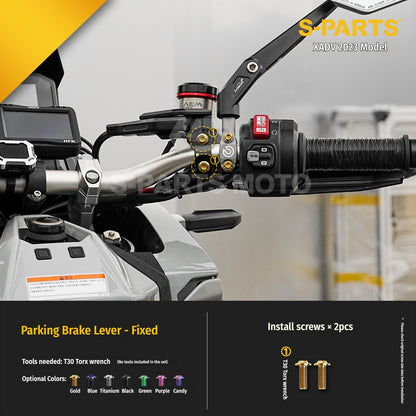 SPARTS Honda XADV 750 2023 Titanium Alloy Motorcycle Upgrade Bolt Set