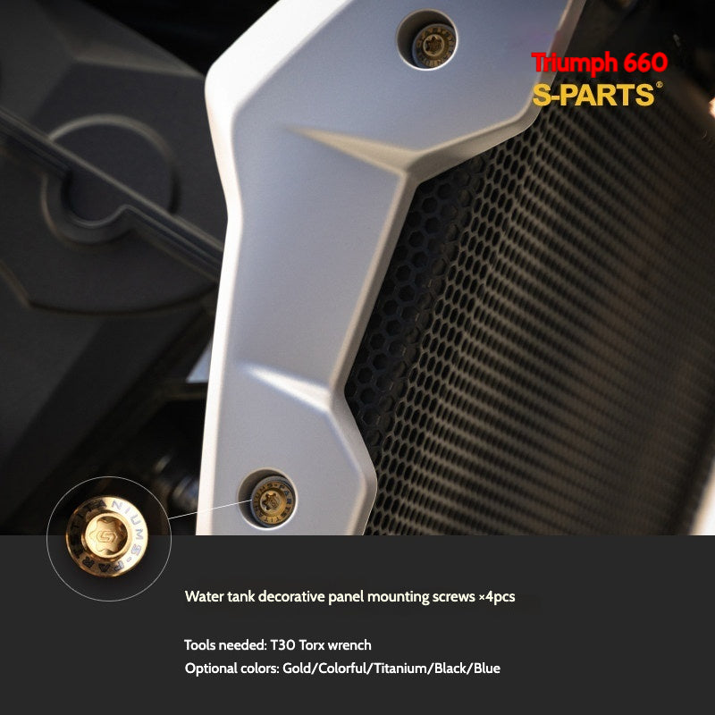 SPARTS Titanium Fastener Bolts for Triumph Trident 660 Motorcycle Modification