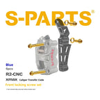 SPARTS Brembo R2 XMAX Caliper Adapter Titanium Bolt Kit