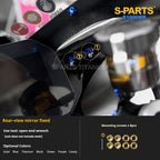 SPARTS TC4 Titanium Bolt Kit Compatible with BMW S1000RR — Full Motorcycle Upgrade Fastener Set