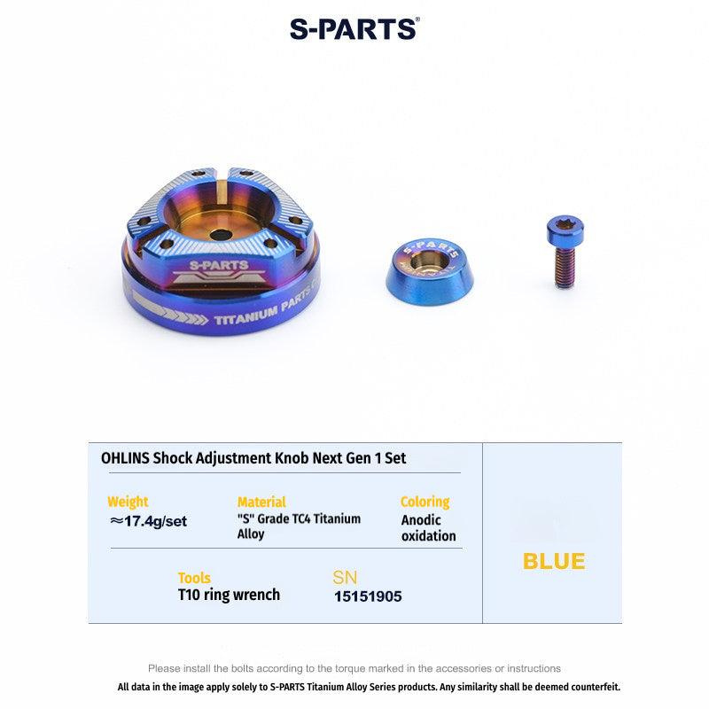 SPARTS Ohlins Suspension Adjuster Knob | Next-Generation