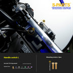 SPARTS TC4 Titanium Bolt Kit for Yamaha YZF-R1 | Motorcycle Titanium Bolt Upgrade