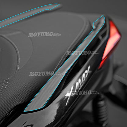 Yamaha XMAX 300 2023–2024 Thickened High-Gloss Carbon Fiber Body Protection Stickers