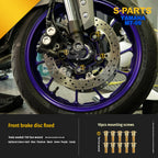 SPARTS Yamaha MT-09 Titanium Bolt Kit | TC4 Grade Motorcycle Fasteners