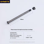 SPARTS Titanium Rear Axle Kit for Sur-Ron Light Bee – TC4 Grade, CNC Machined, Multiple Colors
