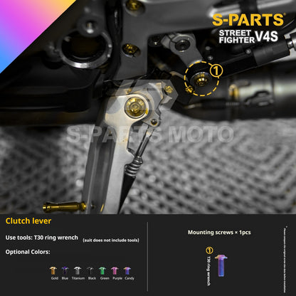 SPARTS Titanium Bolt Kit for Ducati Streetfighter V4S