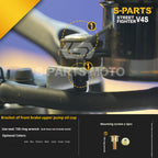 SPARTS Titanium Bolt Kit for Ducati Streetfighter V4S