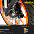 SPARTS Stan KTM DUKE 390 Dedicated · TC4 Titanium Full Motorcycle Bolt Kit