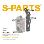 SPARTS Brembo R2 XMAX Caliper Adapter Titanium Bolt Kit