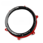 Ducati 959 / 1199 / 1299 / Panigale V2 / V4 / V4S Transparent Clutch Cover Kit Clear Clutch Side Cover Upgrade