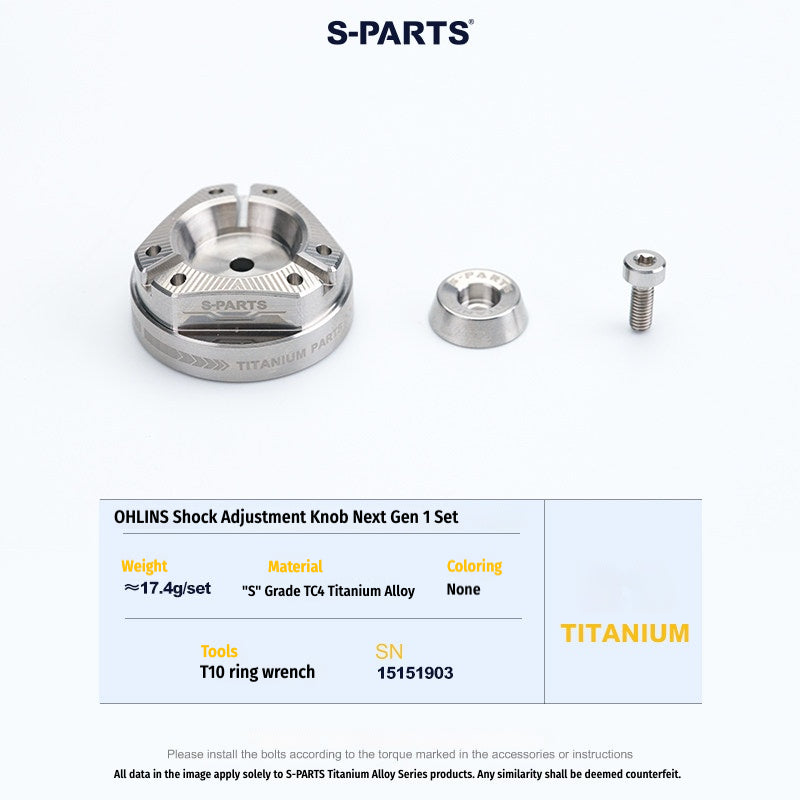 SPARTS Ohlins Suspension Adjuster Knob | Next-Generation