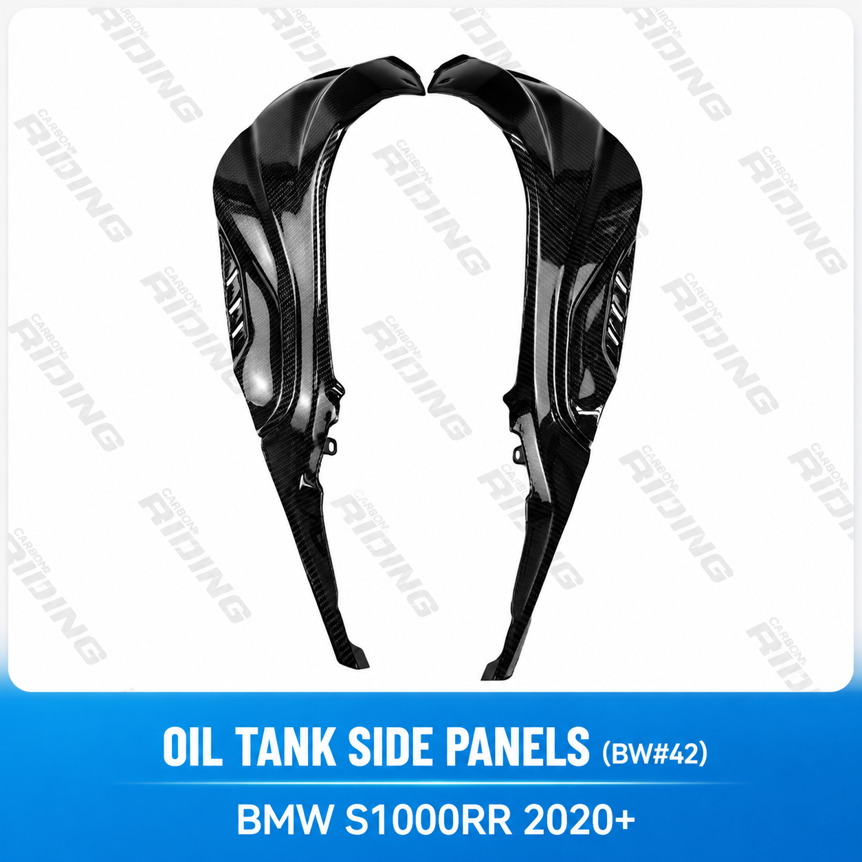 BMW S1000RR 2023-2024 Carbon Fiber Fairing Kit 3K Carbon Fiber Bodywork Panels Custom Racing Graphics