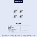 SPARTS TC4 Titanium Bolts for BMW S1000RR  Windshield