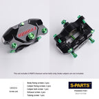 SPARTS Titanium Brake Caliper Bolt Kit – FRANDO F901 2020-2022 (Single Caliper,  A2 Pan Head Options)