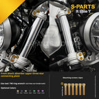 SPARTS BMW RnineT Titanium Alloy Motorcycle Bolt Upgrade Kit