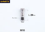 SPARTS M10 Double Banjo Bolt Faceted Design Titanium Bolt for Motorcycle Brake Calipers