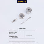 SPARTS Titanium Reservoir Cap Compatible with Brembo Master Cylinder – Separate Small Tank Cover Kit