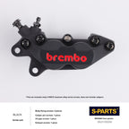 SPARTS Titanium Bolt Kit for Brembo Basic 2-Piston & 4-Piston Calipers| Motorcycle Brake System Upgrade