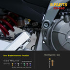 SPARTS Titanium Bolt Kit for Aprilia RS660 2021 – CNC Titanium Upgrade Kit