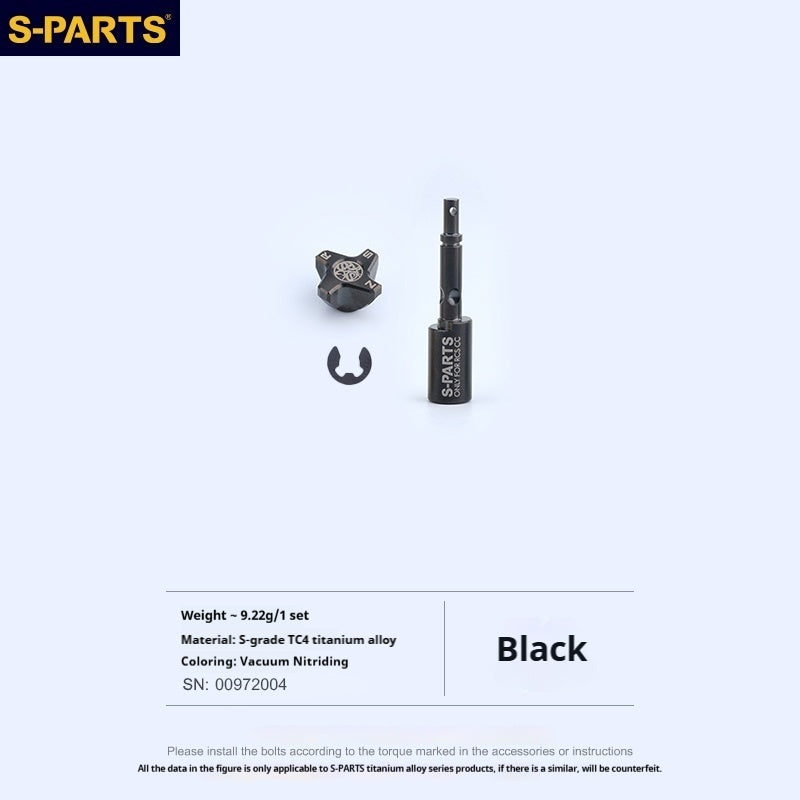 SPARTS Titanium Alloy Brembo RCS CC Master Cylinder Bolt Kit | Motorcycle Brake System Upgrade