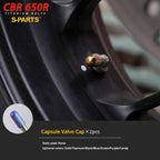 S-PARTS TC4 Titanium Bolt Kit for Honda CBR650R / CB650R | Full Motorcycle Upgrade