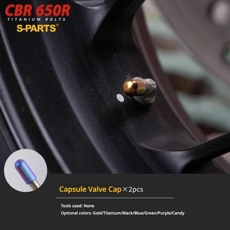 S-PARTS TC4 Titanium Bolt Kit for Honda CBR650R / CB650R | Full Motorcycle Upgrade