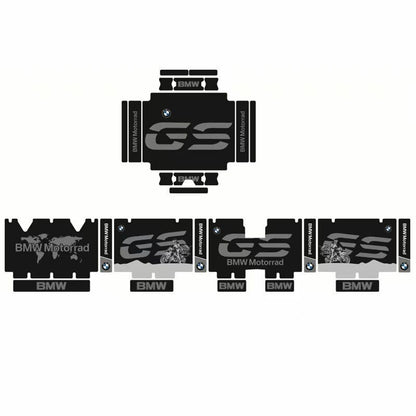 BMW F750GS / F850GS / R1250GS ADV OEM Aluminum Pannier Sticker Kit