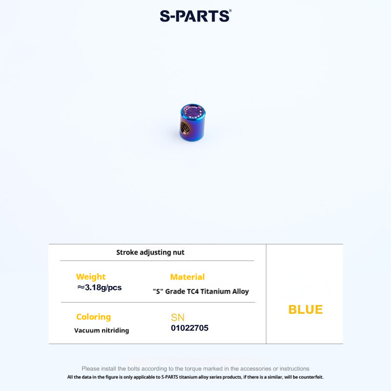 SPARTS Titanium GALESPEED VRC Master Cylinder Screw Kit｜Motorcycle Upgrade