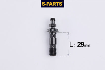 SPARTS M10 Dual-Hole Brake Line & Bleeder Bolt P1.0 / P1.25 Titanium Alloy | Motorcycle Brake Upgrade