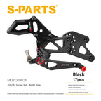 SPARTS Yamaha R25/R3 MOTO TRON Foot Pegs Titanium Screw Modification Kit