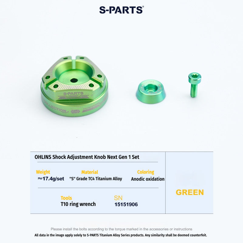 SPARTS Ohlins Suspension Adjuster Knob | Next-Generation