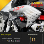 SPARTS Titanium Screw Set for Triumph Street Triple RS –CNC Titanium Upgrade Kit