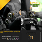 SPARTS TC4 Titanium Bolt Kit for Kawasaki ZX-4RR | Motorcycle Titanium Bolt Upgrade