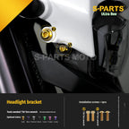 SPARTS Titanium Bolt Kit for Ultra Bee | Full Motorcycle Upgrade Set