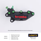 SPARTS Titanium Bolt Kit for Brembo Basic 2-Piston & 4-Piston Calipers| Motorcycle Brake System Upgrade