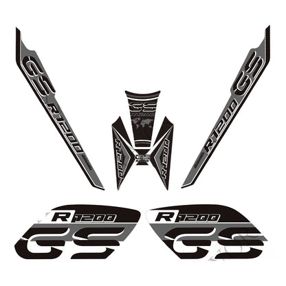 BMW R1200GS (2018–2022) Fuel Tank & Fairing Protection Sticker Kit Anti-Scratch Anti-Slip Motorcycle Decal Wrap Accessories