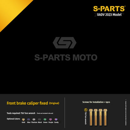 SPARTS Honda XADV 750 2023 Titanium Alloy Motorcycle Upgrade Bolt Set
