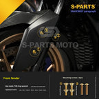 SPARTS Titanium Bolt Kit for 2021 Yamaha XMAX 300 Motorcycle Upgrade