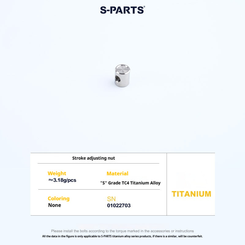 SPARTS Titanium GALESPEED VRC Master Cylinder Screw Kit｜Motorcycle Upgrade