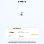 SPARTS Titanium GALESPEED VRC Master Cylinder Screw Kit｜Motorcycle Upgrade