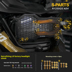 SPARTS Titanium Bolt Kit for BMW R 1250GS ADV – CNC Titanium Upgrade Kit
