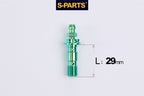 SPARTS M10 Dual-Hole Brake Line & Bleeder Bolt P1.0 / P1.25 Titanium Alloy | Motorcycle Brake Upgrade