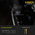 SPARTS Titanium Screw Set for Kawasaki Z900RS – Motorcycle Upgrade Kit