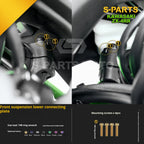 SPARTS TC4 Titanium Bolt Kit for Kawasaki ZX-4RR | Motorcycle Titanium Bolt Upgrade