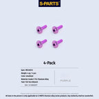 SPARTS TC4 Titanium Bolts for BMW S1000RR  Windshield